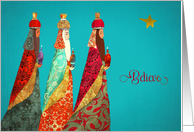 Believe, The Three Kings, Illustration card