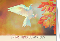 In Nothing be Anxious, Christian Encouragement Card, Philippians 4:6 card