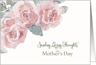 Thinking of You on Mother’s Day, Remembrance lost Child, Roses card