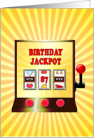 87th birthday slot machine card