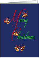 Merry Christmas Bells card