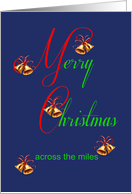 Across the Miles Christmas Bells card