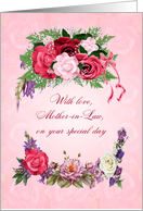 Mother in Law for Mothers Day Gorgeous Roses card