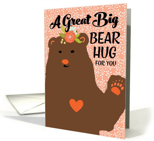 Bear Hug on Mother's Day card (1377350)