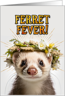 Congratulations New Pet Ferret card