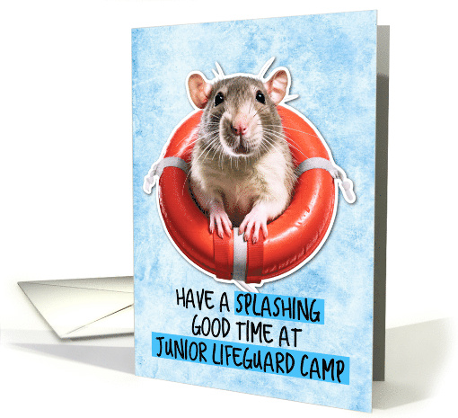 Junior Lifeguard Camp Thinking of You Rat card (1774060)