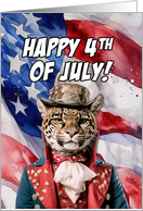 Happy 4th of July Jaguar card