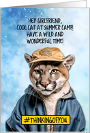 Girlfriend Summer Camp Cougar card