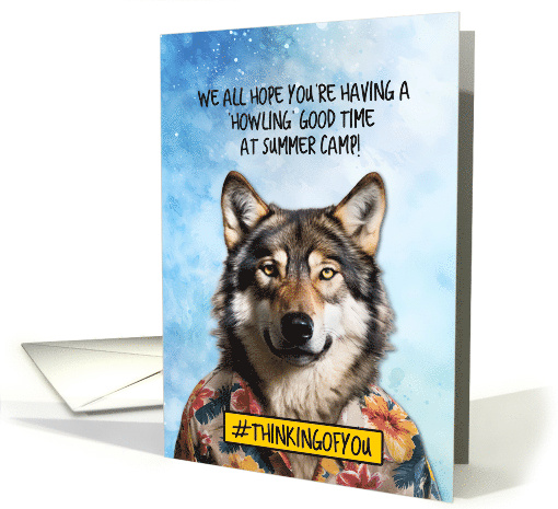 From All of Us Summer Camp Wolf card (1775268)