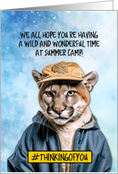 From All of Us Summer Camp Cougar card