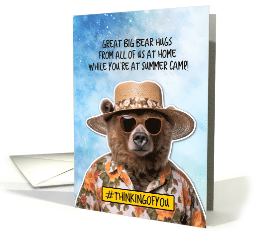 From All of Us Summer Camp Bear Hugs card (1775276)
