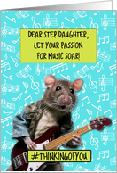 Step Daughter Music Camp Rat card