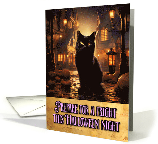 Black Cat Halloween card (1787632)