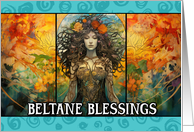 Beltane Blessings May Eve card