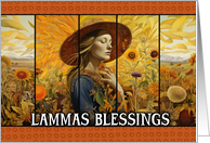 Lammas Blessings Lughnasadh card