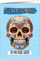 Sister Dia de Los Muertos Calaveras card