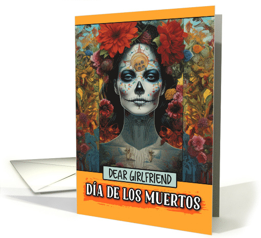 Girlfriend Dia de Los Muertos Woman card (1793010)