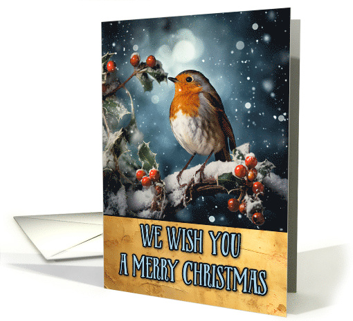 Robin Merry Christmas card (1803558)