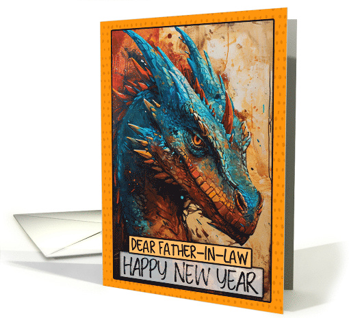 Father in Law Happy Chinese New Year Dragon card (1818460)