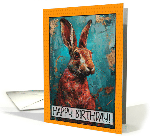 Happy Birthday Chinese Zodiak Year of the Rabbit card (1822646)