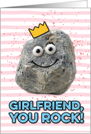 Girlfriend Mother’s Day Rock card