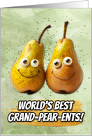Grandparents Day Pears card