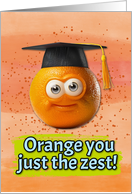Congratulations Graduation Orange card