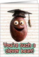 Congratulations Graduation Clever Bean card
