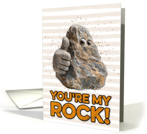 Thank You Support Thumbs Up Rock card (1837514)