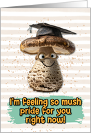 Congratulations Graduation Mushroom card