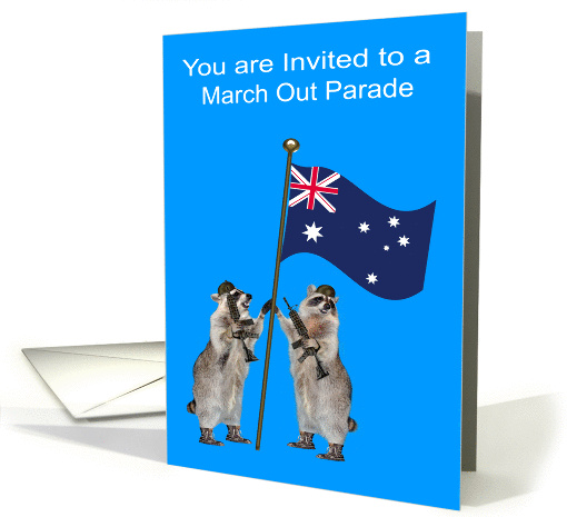 Invitations for March Out Parade, general, Australian... (1354388)