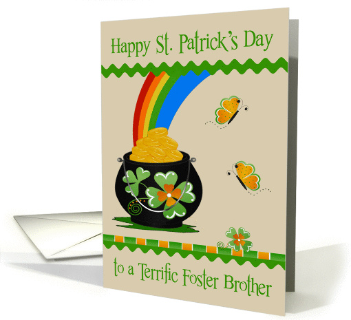 St. Patrick's Day to Foster Brother, pot of gold, end of... (1365846)