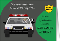 Congratulations on graduation from All Of Us Park Ranger Academy card