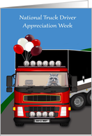 National Truck Driver Appreciation Week, Observed in September card