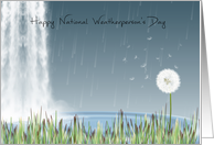 Happy National Weatherman’s / Weatherperson’s Day card