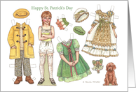 Irish Girl St. Patrick’s Day Card