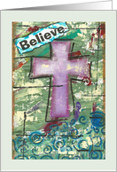 Believe, Blank Inside card
