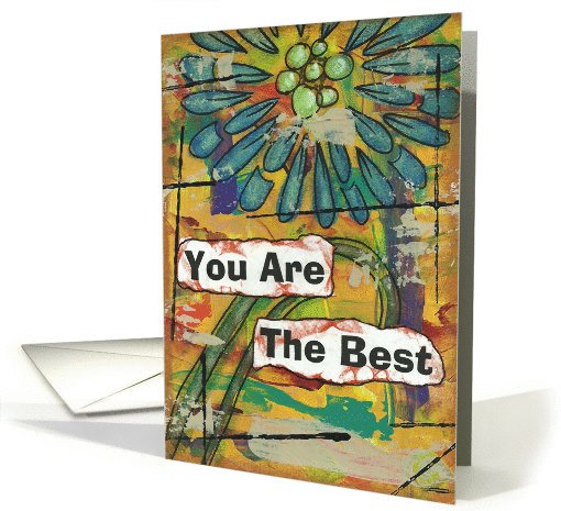 You Are The Best, Blank Inside card (1362188)