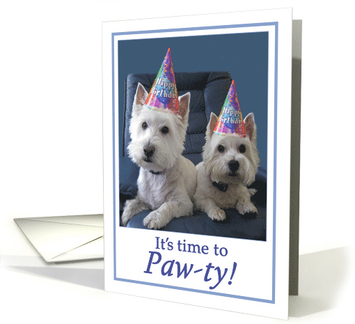 It's Time to Paw-ty card (1527312)