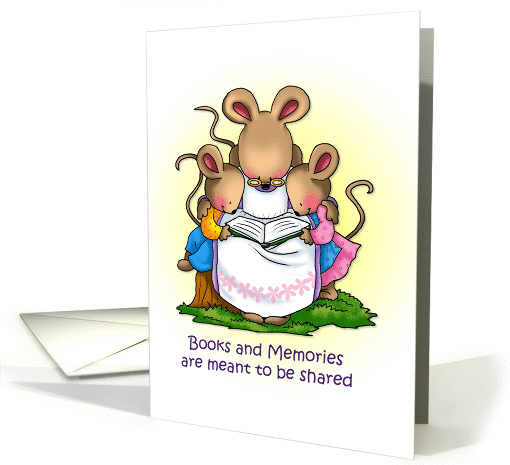 Book Mice card (1387186)