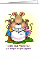 Book Mice card