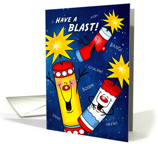 Firecracker Blast card (1387372)