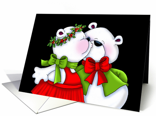 Christmas Smooches from You card (1388274)
