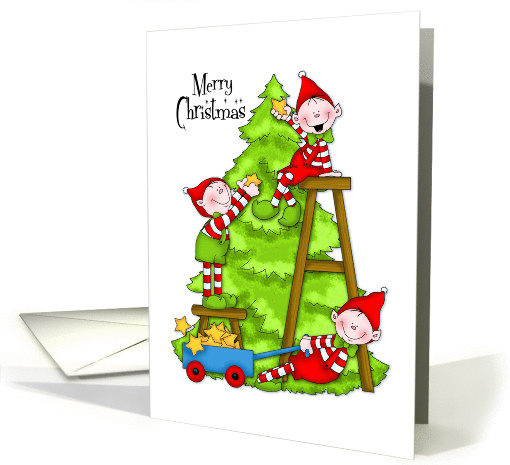 A Little Help from Some Christmas Elves card (1388298)