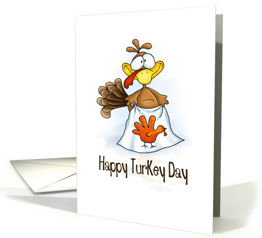 Thanksgiving Turkey Day Turkeys card (1398462)