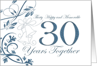 Thirty Year Anniversary Milestone card