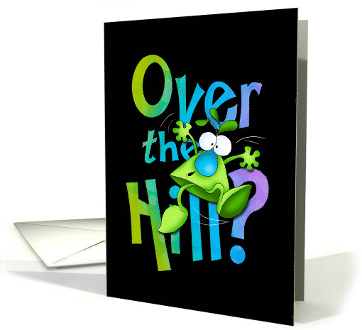 Happy Birthday Over the Hill Milestone card (1449136)