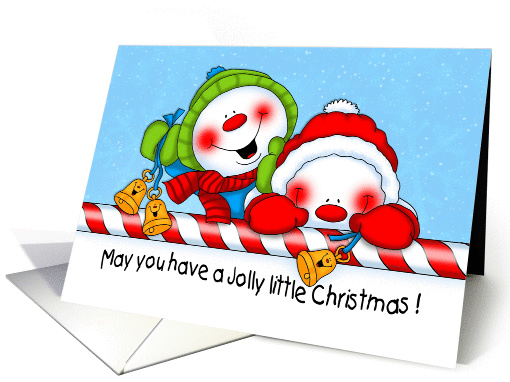 Jolly Christmas Snowmen card (1454132)