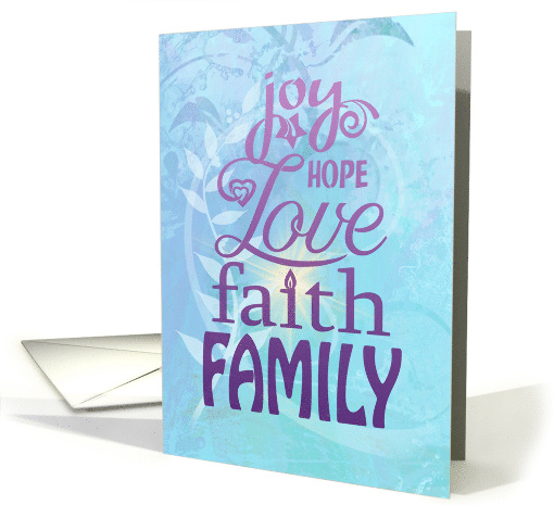 Family Blessings Together Encouragement card (1546132)