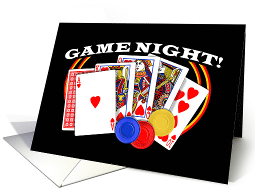 Game Night Invitation card (1561960)
